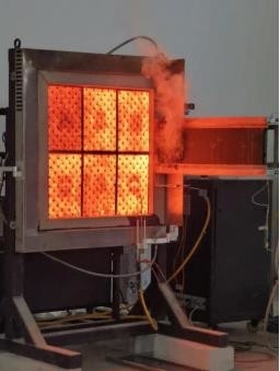 โพรเพน / ก๊าซธรรมชาติ BS476-7 การทดสอบการขยายเปลวไฟสำหรับการแพร่กระจาย 220V 50Hz